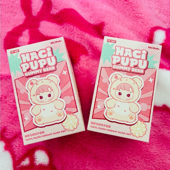 Hacipupu Gummy Bear Series BUNDLE - Blueberry Flavor & Peach Flavor